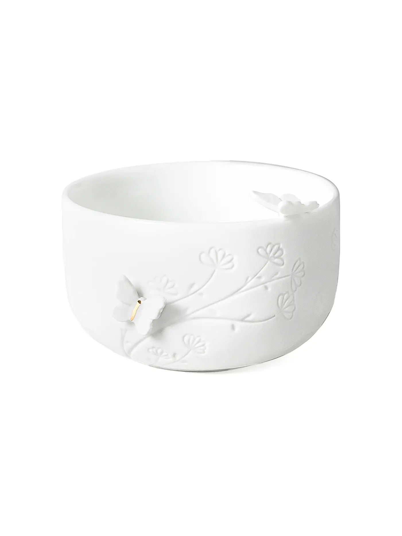 RAEDER | Schale klein SCHMETTERLING 9x5,5cm Weiss | 